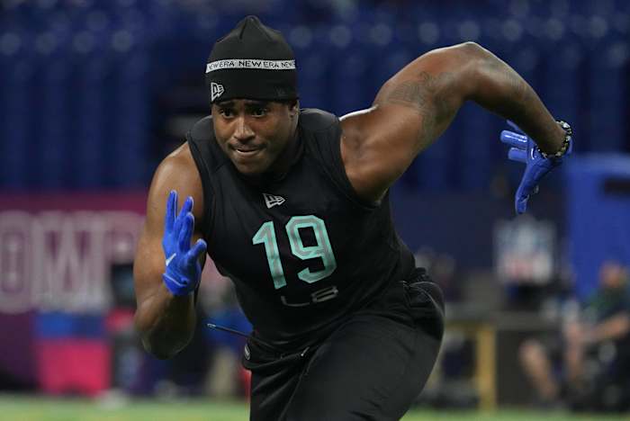 USC Edge Drake Jackson, 2022 NFL Combine